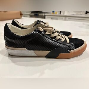 Dolce Vita Black and Tan Sneakers